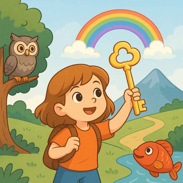 Gökkuşağı Anahtarını Arayan Çocuk